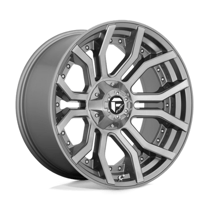 Fuel 1PC D713 RAGE 24X12 6X135/5.5 106.1 GLR -44M