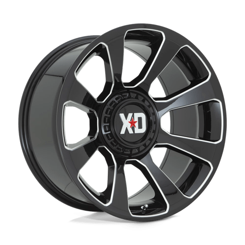 XD XD854 20X10 5X5.5/150 G-BLK MILL -18MM