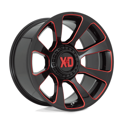XD XD854 20X9 5X5.0/5.5 G-BLK MILL RTCC 18M