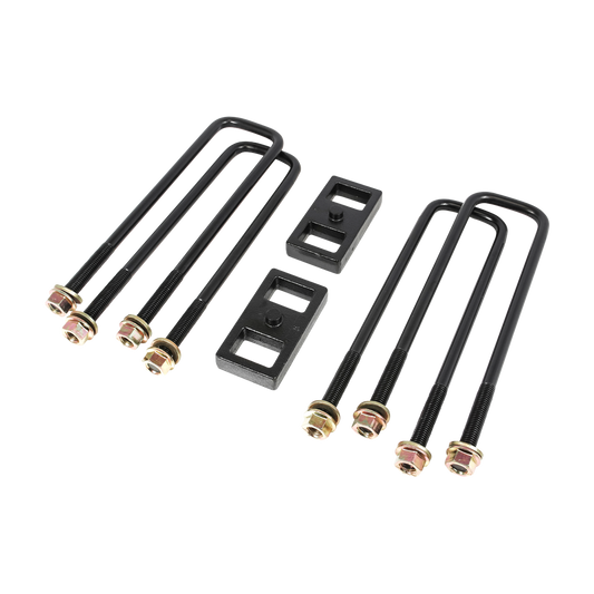 1" Rear Block Kit - GM Silverado / Sierra 2500/3500 HD OEM Style W/ Factory Top Overloads 2011-2023