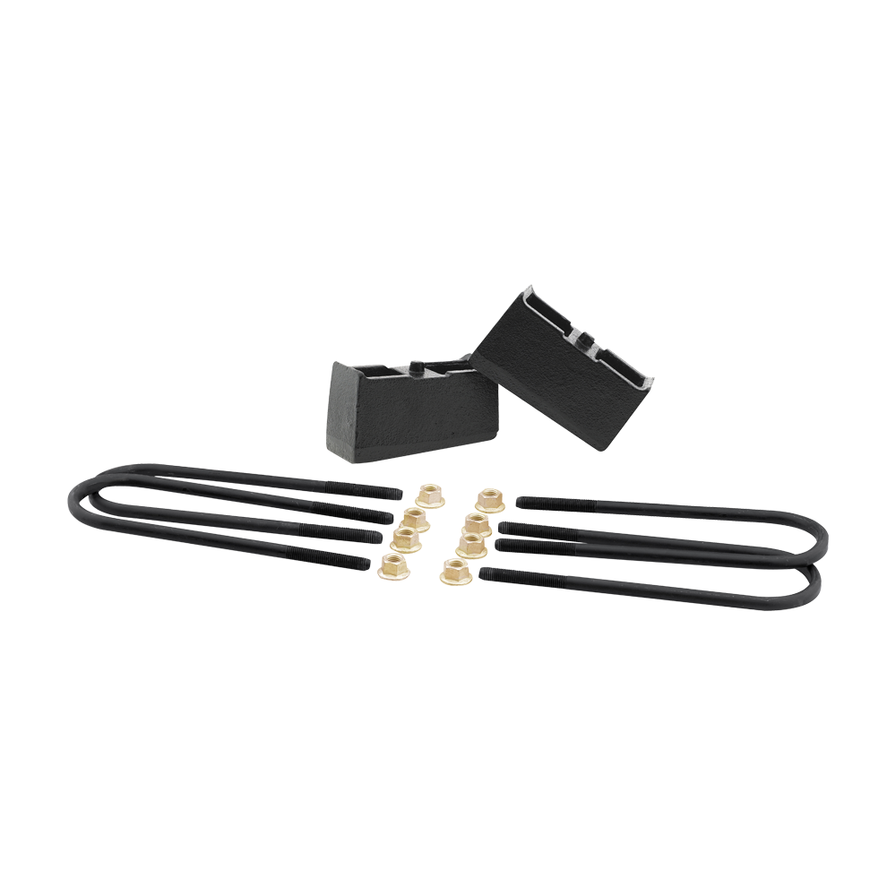 3" Rear Block Kit - GM Silverado &amp; Sierra 1500 6-lug 1999-2018