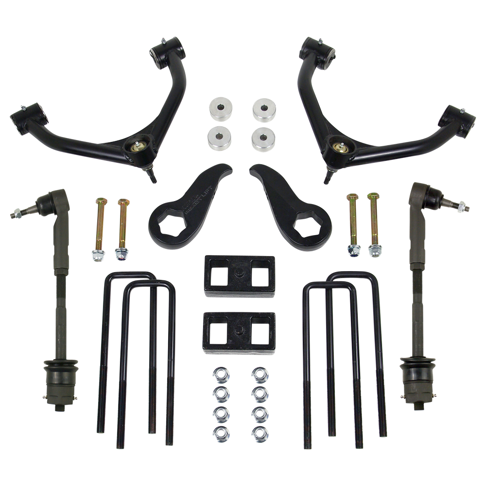 3.5"F / 2"R SST Lift Kit - GM Silverado / Sierra 3500 HD SRW-Tow &amp; DRW 2011-2019