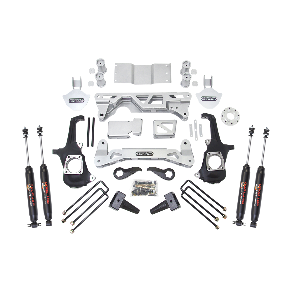5-6" Lift Kit - GM Silverado / Sierra 2500HD/3500HD W/ SST3000 Shocks 2011-2019