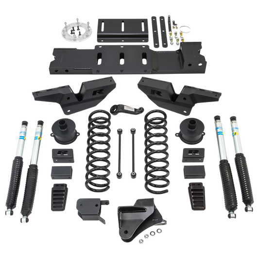 6" Lift Kit - Dodge Ram 2500 4WD W/ Bilstein Shocks 2019-2023 With Driveline Indexing Kit