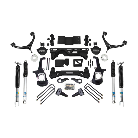 7-8" Lift Kit - GM Silverado / Sierra 2500HD/3500HD W/ Bilstein Shocks 2011-2019