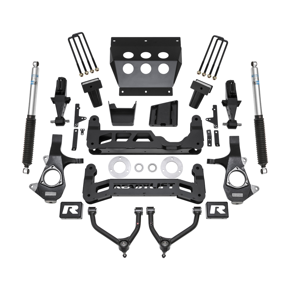 7" Lift Kit - GM Silverado / Sierra 1500 - 2016-2018 W/ Stamped Steel Suspension