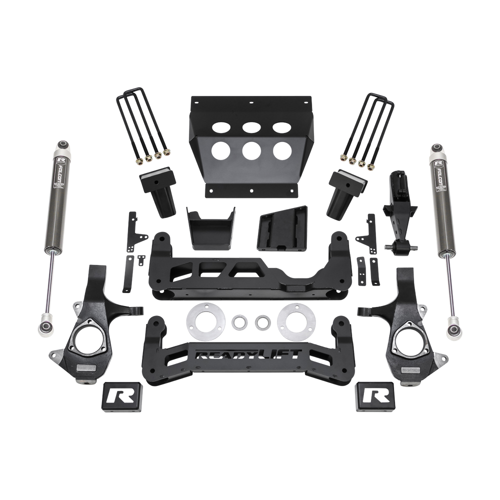 7" Lift Kit - GM Silverado / Sierra 1500 - 2014-2016 W/ Forged Steel Suspension With Falcon 1.1 Monotube Shocks