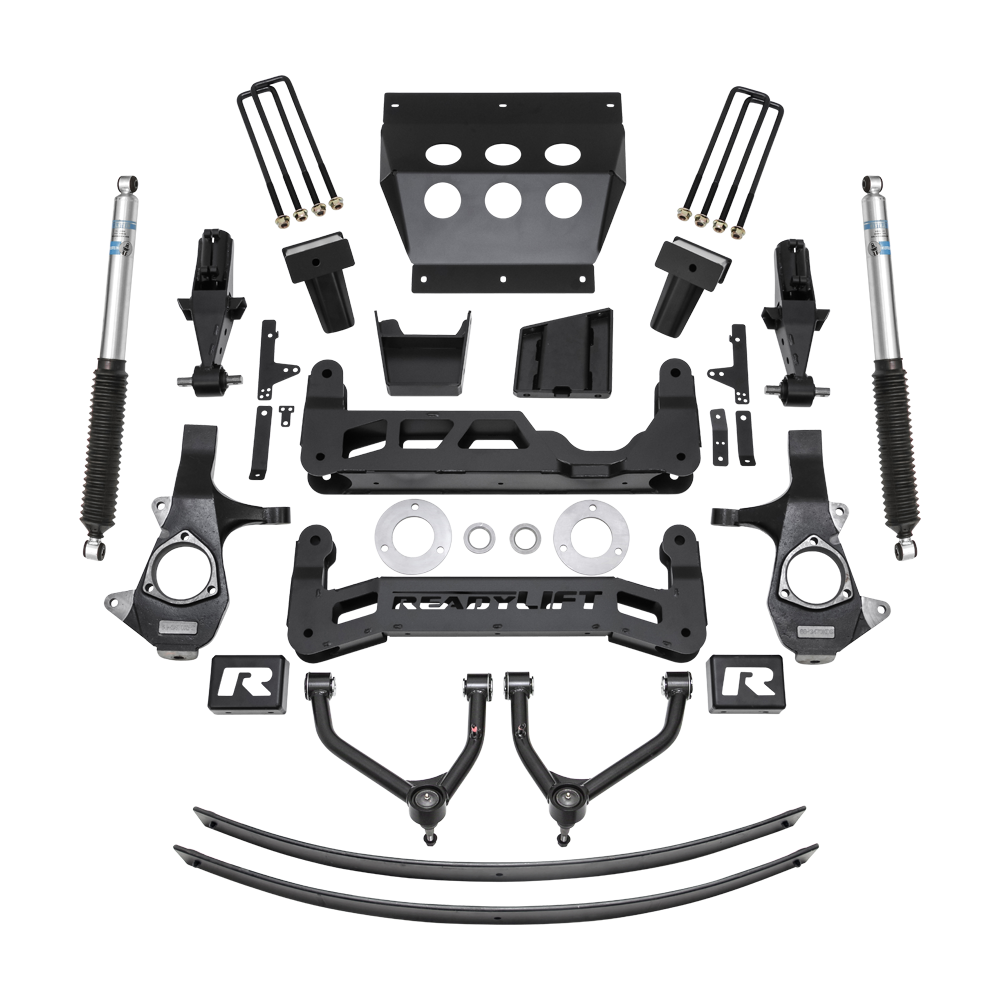 9" Lift Kit - GM Silverado / Sierra 1500 - 2014-2018 W/ Alum Or Stamped Steel Suspension