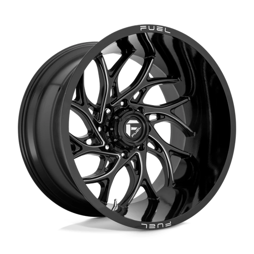 Fuel 1PC RUNNER 22X12 8X180 124.3 NBL -44MM