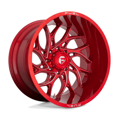 Fuel 1PC D742 RUNNER 22X12 8X6.5 125.2 CRM -44MM