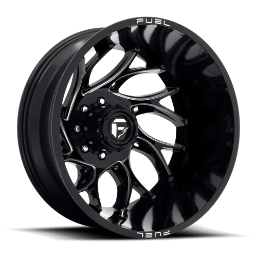 Fuel 1PC RUNNER DRW 20X8.25 8X200 -202 NBL (DR)