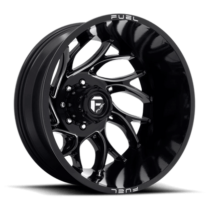 Fuel 1PC RUNNER DRW 22X8.25 8X6.5 -214 NBL (DR)