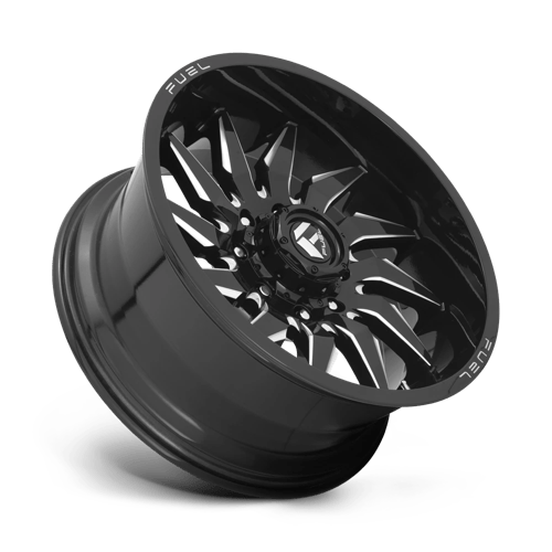 Fuel 1PC D744 SABER 22X12 5X5 71.5 NBL -44MM