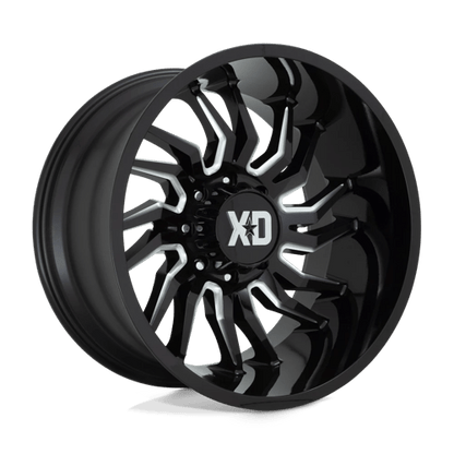 XD XD858 22X12 8X6.5 G-BLK MILL -44MM