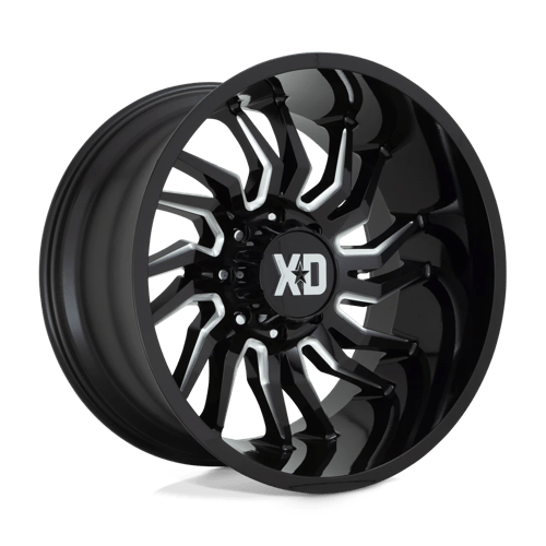 XD XD858 22X12 8X6.5 G-BLK MILL -44MM