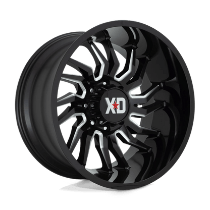 XD XD858 22X12 8X6.5 G-BLK MILL -44MM