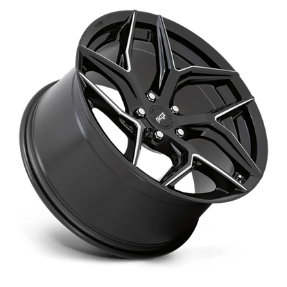 Niche 1PC TORSION 20X9 5X115 71.6 NBL 18MM