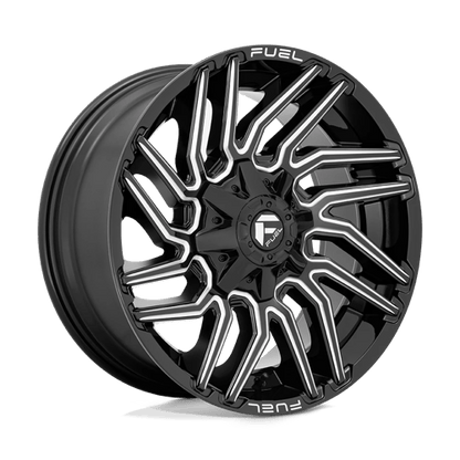 Fuel 1PC TYPHOON 22X10 5X4.5/5.0 78 NBL -18MM