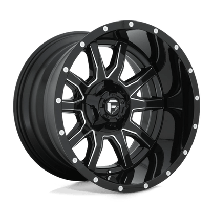 Fuel 1PC D627 VANDAL 20X12 5X4.5/5.0 78.1 NBL -43