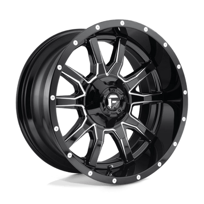 Fuel 1PC D627 VANDAL 20X10 5X4.5/5.0 78.1 NBL -18