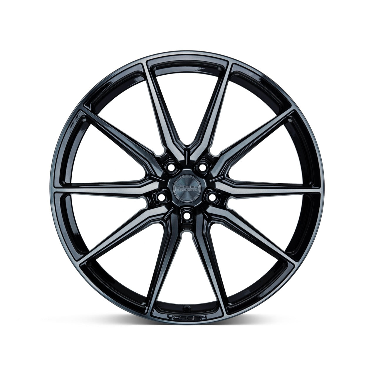 Vossen HF3 Double Tinted Gloss Black Wheel (21X10.5 5X112 ET +30 DEEP)