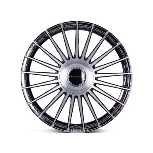 Vossen HF8 EMC Polished/Brushed Wheel