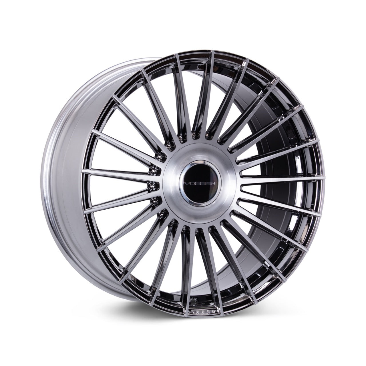 Vossen HF8 EMC Polished/Brushed Wheel