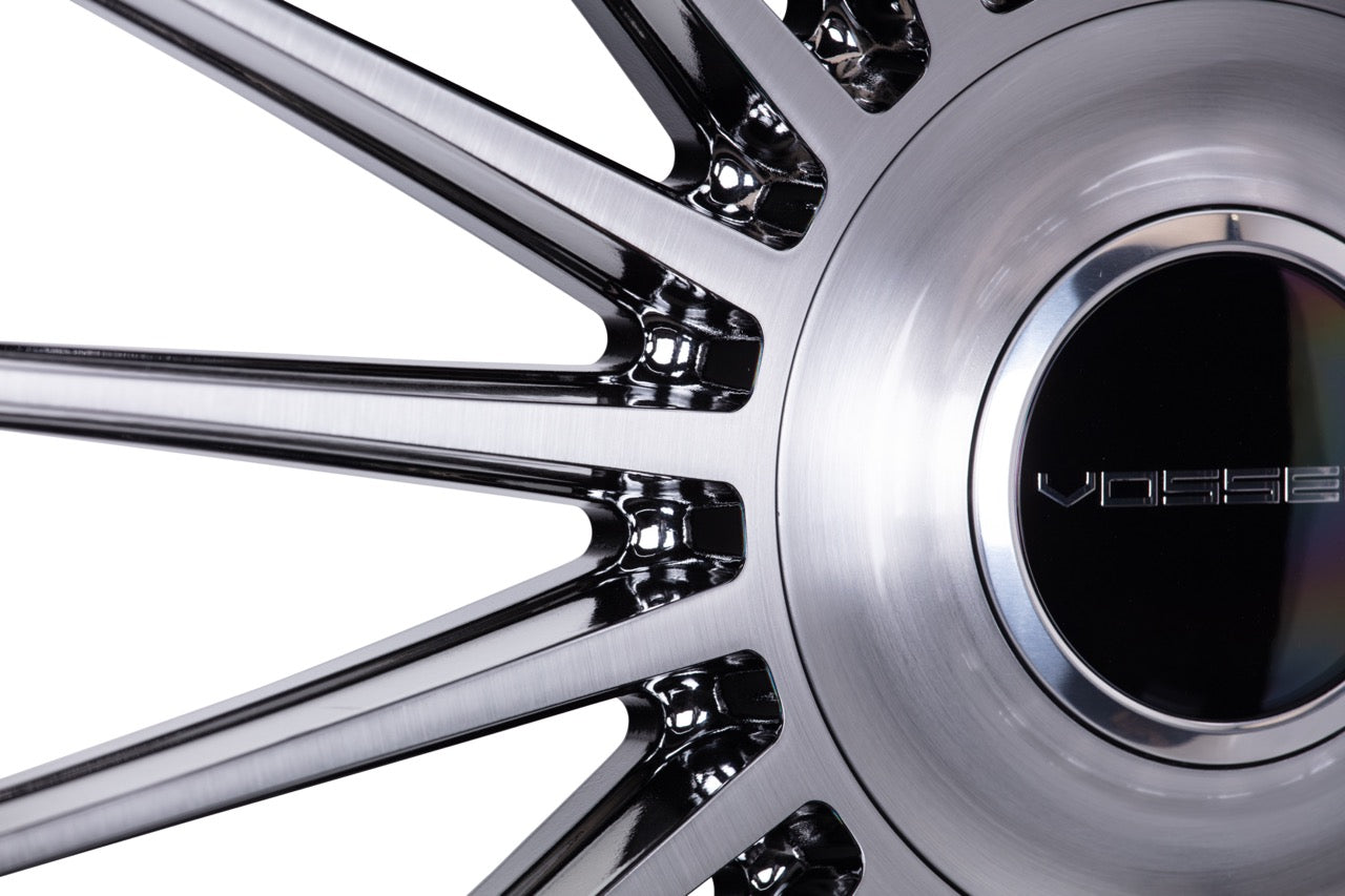 Vossen HF8 EMC Polished/Brushed Wheel