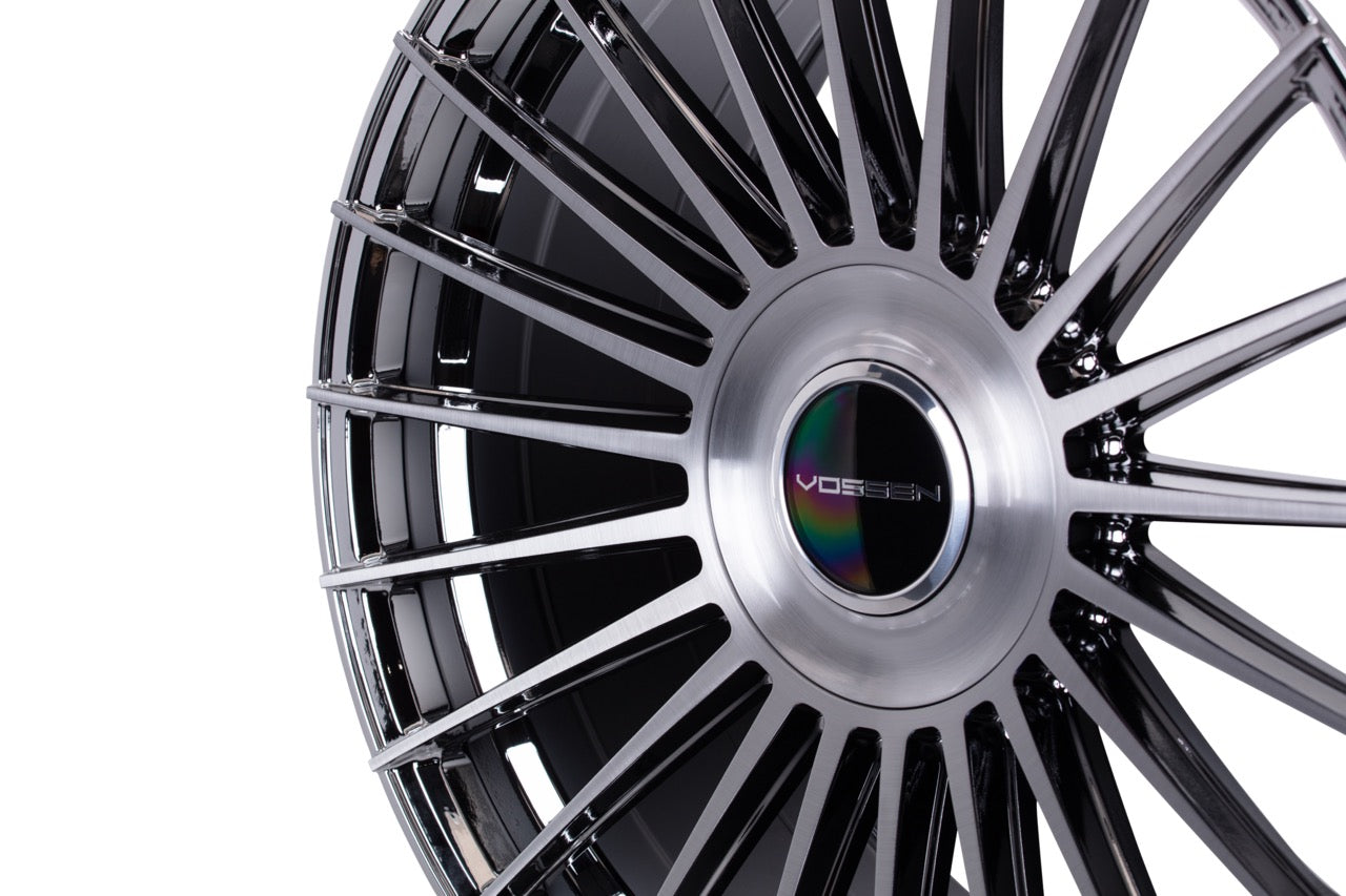 Vossen HF8 EMC Polished/Brushed Wheel
