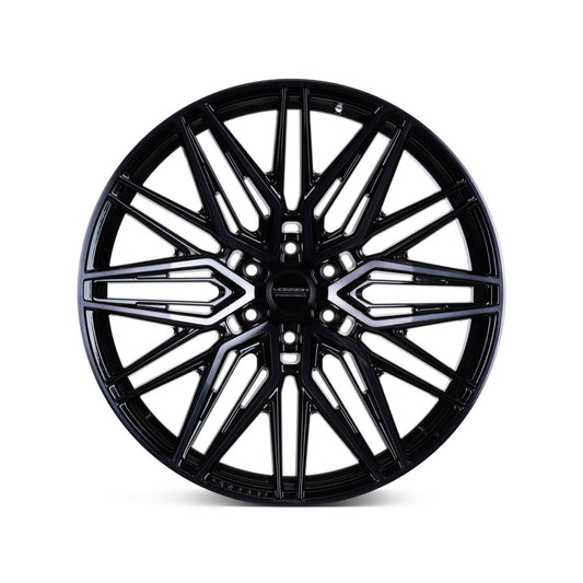 Vossen HF6-5 Double Tinted Gloss Black Wheel