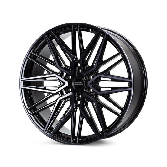 Vossen HF6-5 Double Tinted Gloss Black Wheel