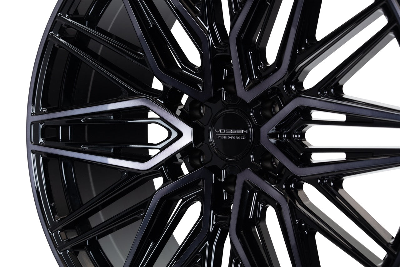 Vossen HF6-5 Double Tinted Gloss Black Wheel