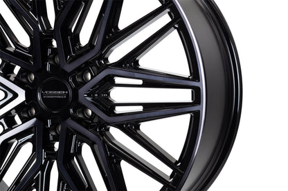 Vossen HF6-5 Double Tinted Gloss Black Wheel