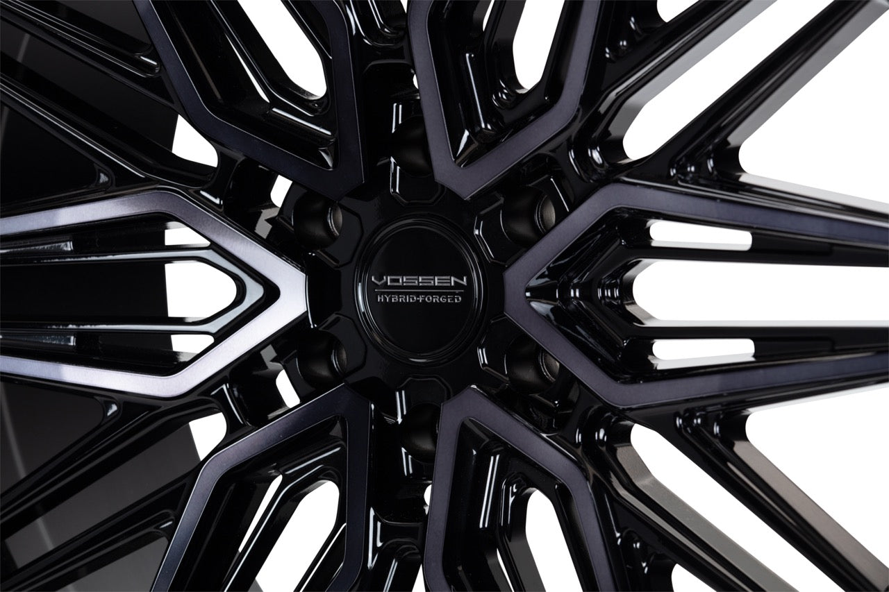Vossen HF6-5 Double Tinted Gloss Black Wheel