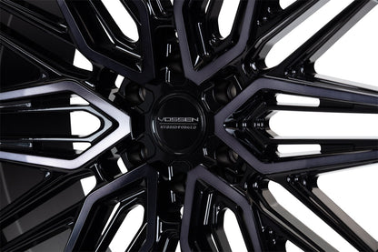 Vossen HF6-5 Double Tinted Gloss Black Wheel