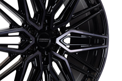 Vossen HF6-5 Double Tinted Gloss Black Wheel