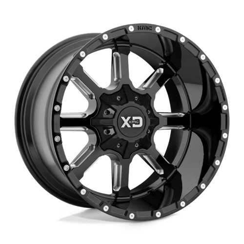 XD XD838 20X9 5X5.0/5.5 G-BLK MILL 18MM