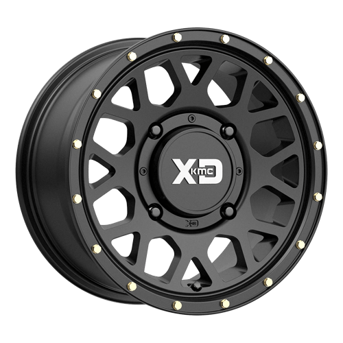 XD Powersports GRENADE UTV 15X6 4X110 S-BLK 38MM