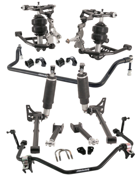 Ridetech 11230298 HQ Air Suspension System for 1964-1967 GM A-Body.