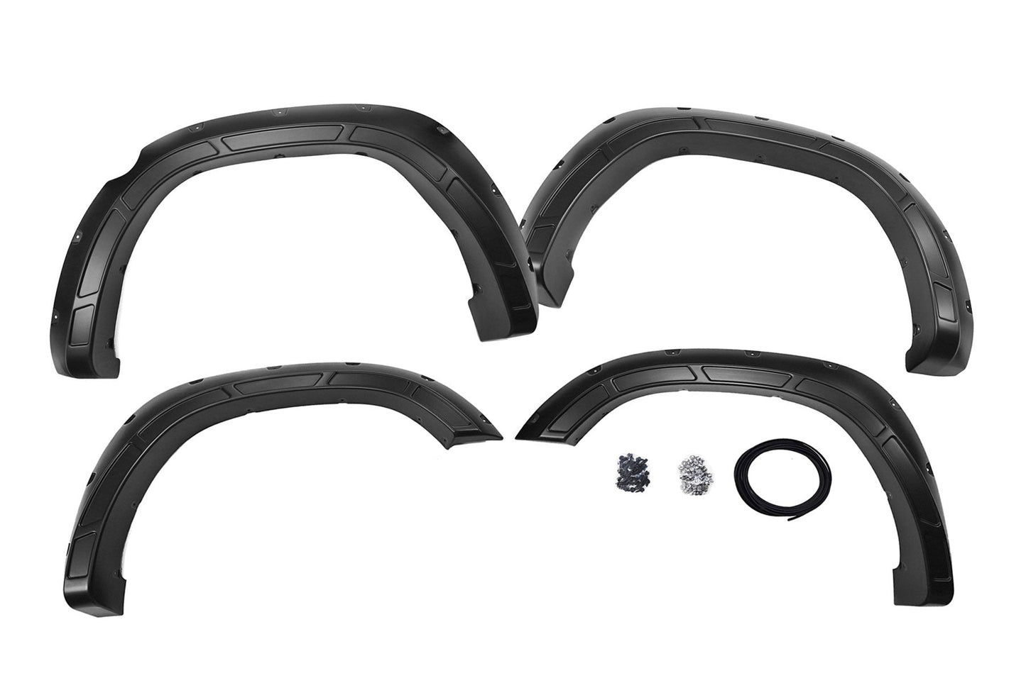 Rough Country A-D10914-PXQ Fender Flares | Defender | PXQ Black | Ram 1500 2WD/4WD (2019-2024)