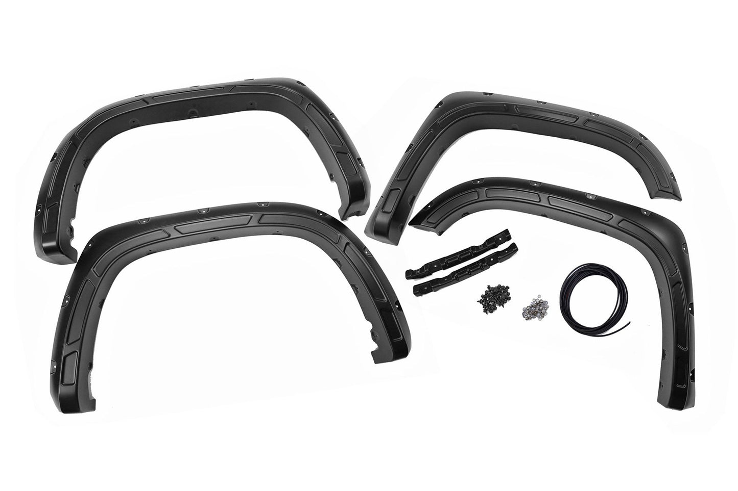 Rough Country A-T11411-218 Fender Flares | Defender | 218 Midnight Black Metallic | Toyota Tundra (14-21)