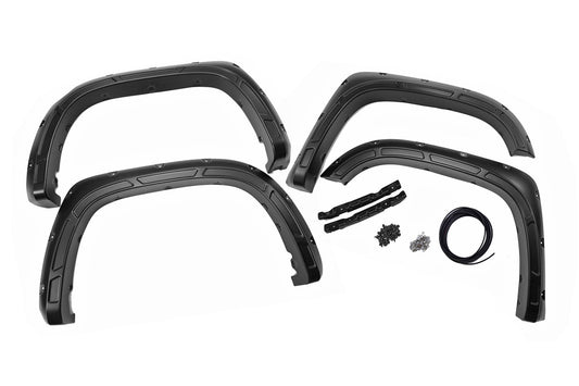 Rough Country A-T11411-O4O Fender Flares | Defender | 040 Super White | Toyota Tundra 2WD/4WD (14-21)