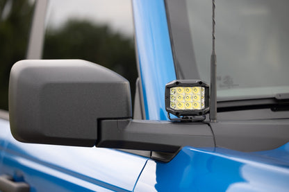 Rough Country 82047 LED Light Kit | Ditch Mount | 2" Spectrum Pair | Spot Pattern | Ford Bronco (21-25)