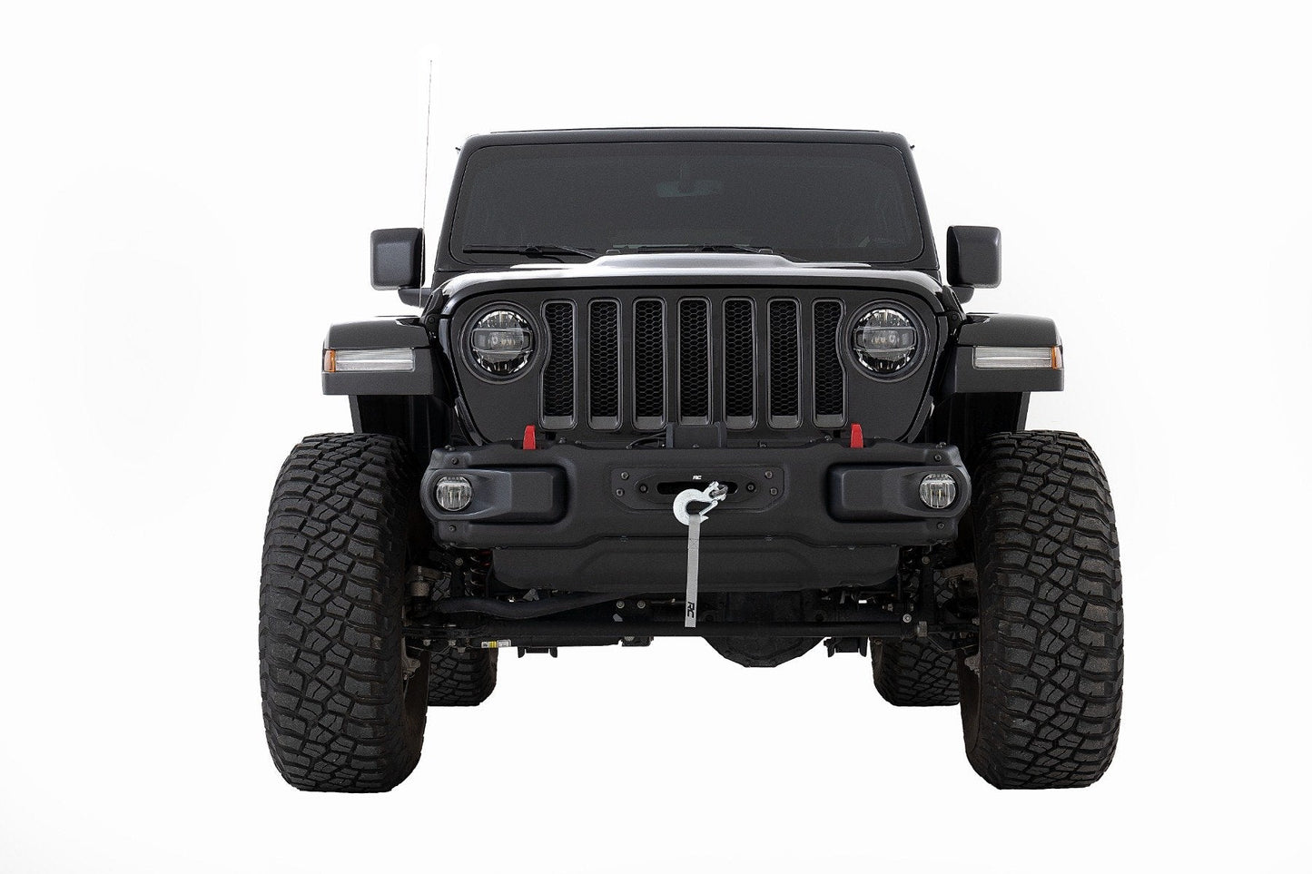 Rough Country 10652 Winch Mounting Plate | Modular Steel OE Bumper | Jeep Gladiator JT/Wrangler JL (18-25)