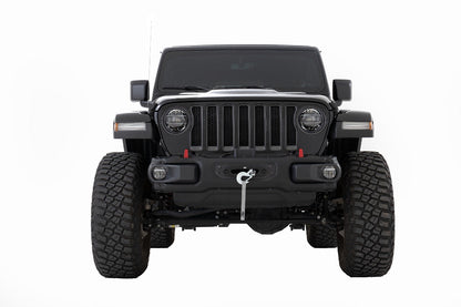 Rough Country 10652 Winch Mounting Plate | Modular Steel OE Bumper | Jeep Gladiator JT/Wrangler JL (18-25)