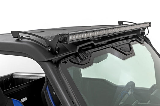 Rough Country 93192 50" Single Row Light Mount | Front | Black Series | Polaris XPEDITION ADV 5