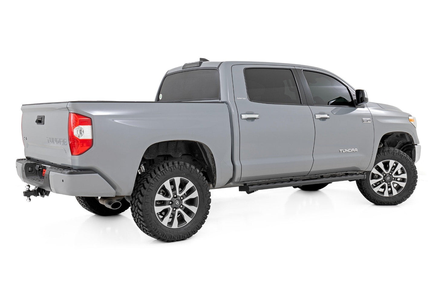 Rough Country 41005 BA2 Running Boards | Side Step Bars | Crew Cab | Toyota Tundra 2WD/4WD (07-21)