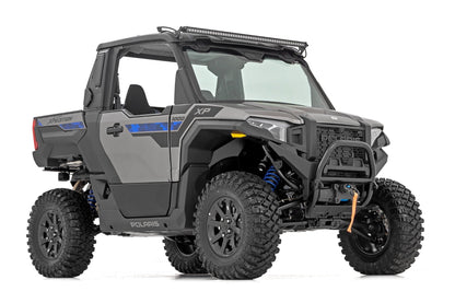 Rough Country 93192 50" Single Row Light Mount | Front | Black Series | Polaris XPEDITION ADV 5