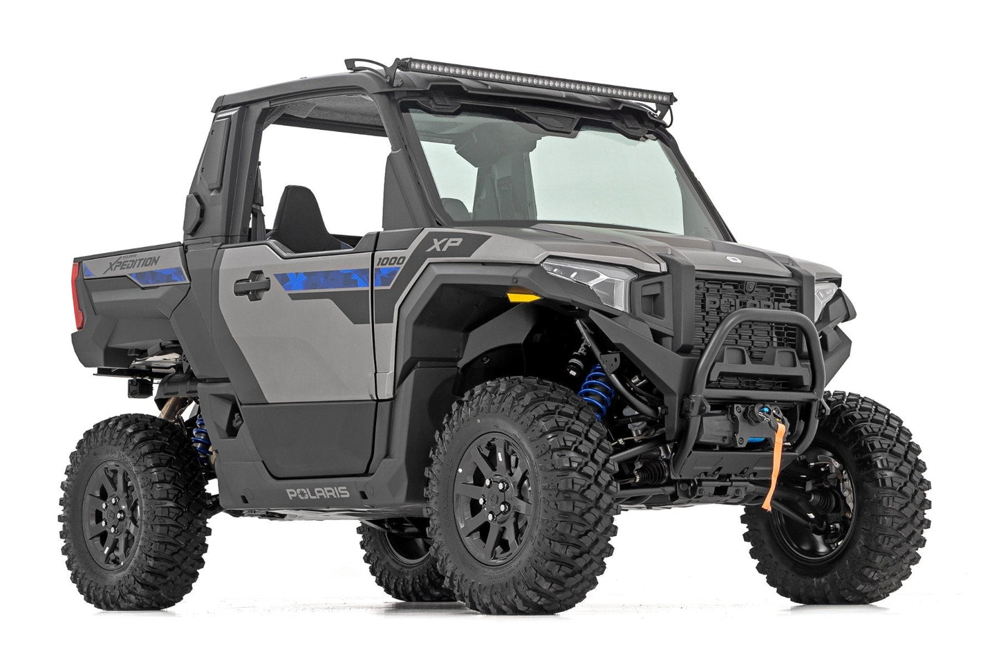 Rough Country 93193 50" Single Row Light Mount | Front | Spectrum | Polaris XPEDITION XP 5