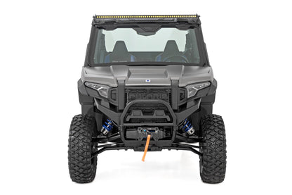 Rough Country 93192 50" Single Row Light Mount | Front | Black Series | Polaris XPEDITION ADV 5
